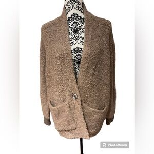 Leo & Sage teddy bear cardigan